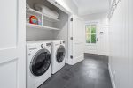 Take advantage of the convenient first floor washer and dryer 